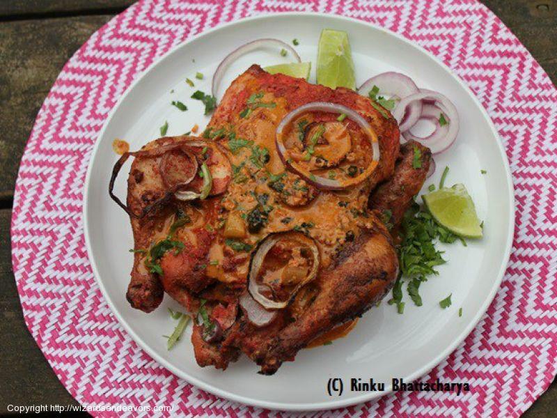 Slow Cooked Roasted Tandoori Chicken